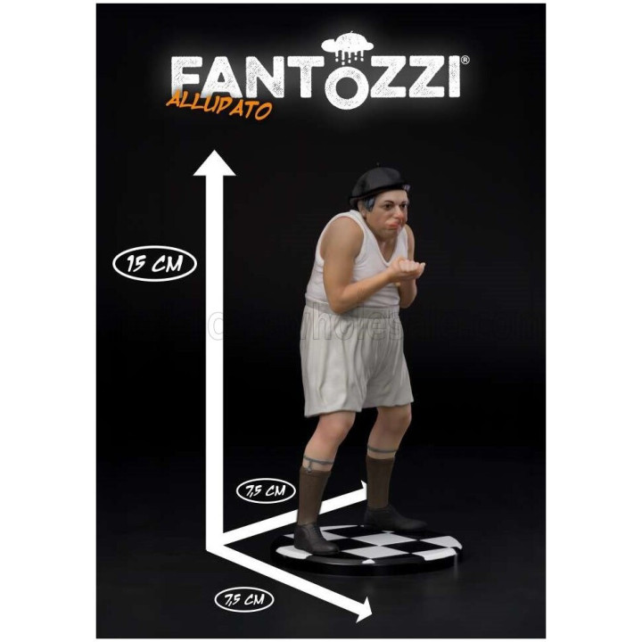 INFINITE STATUE FIGURES FANTOZZI - ALLUPATO - WHITE 1/10