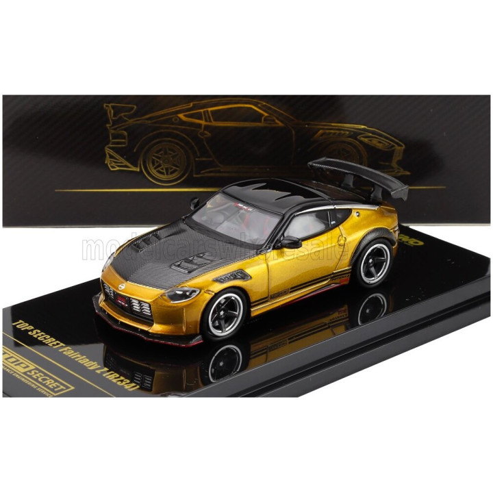 INNO MODELS NISSAN FAIRLADY Z (RZ34) COUPE 2022 - GOLD BLACK 1/64