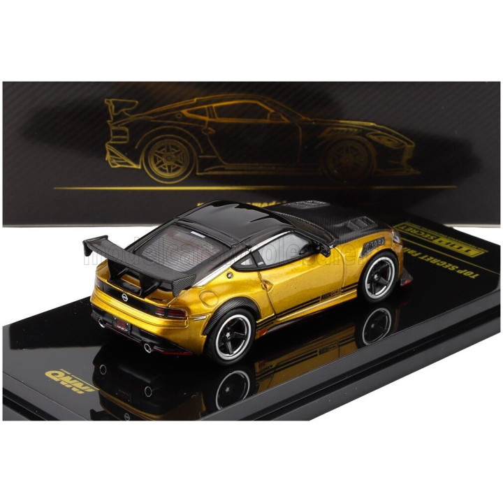 INNO MODELS NISSAN FAIRLADY Z (RZ34) COUPE 2022 - GOLD BLACK 1/64