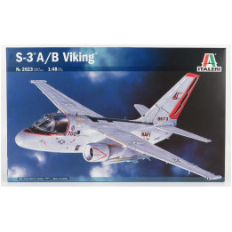 ITALERI LOCKHEED MARTIN S-3 A/B VIKING MILITARY AIRPLANE 1972 1/48