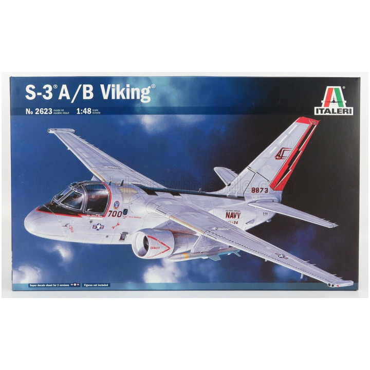 ITALERI LOCKHEED MARTIN S-3 A/B VIKING MILITARY AIRPLANE 1972 1/48