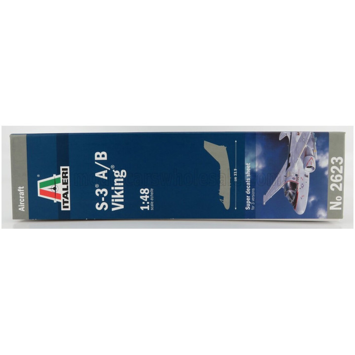 ITALERI LOCKHEED MARTIN S-3 A/B VIKING MILITARY AIRPLANE 1972 1/48