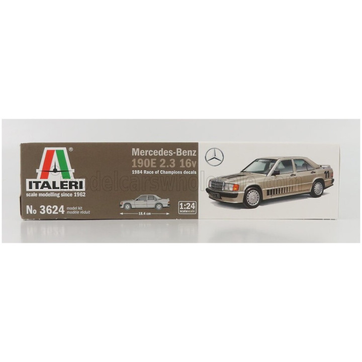 ITALERI MERCEDES BENZ 190E 2.3 16V (W201) N 11 WINNER NURBURGING RACE OF CHAMPION 1984 AYRTON SENNA 1/24