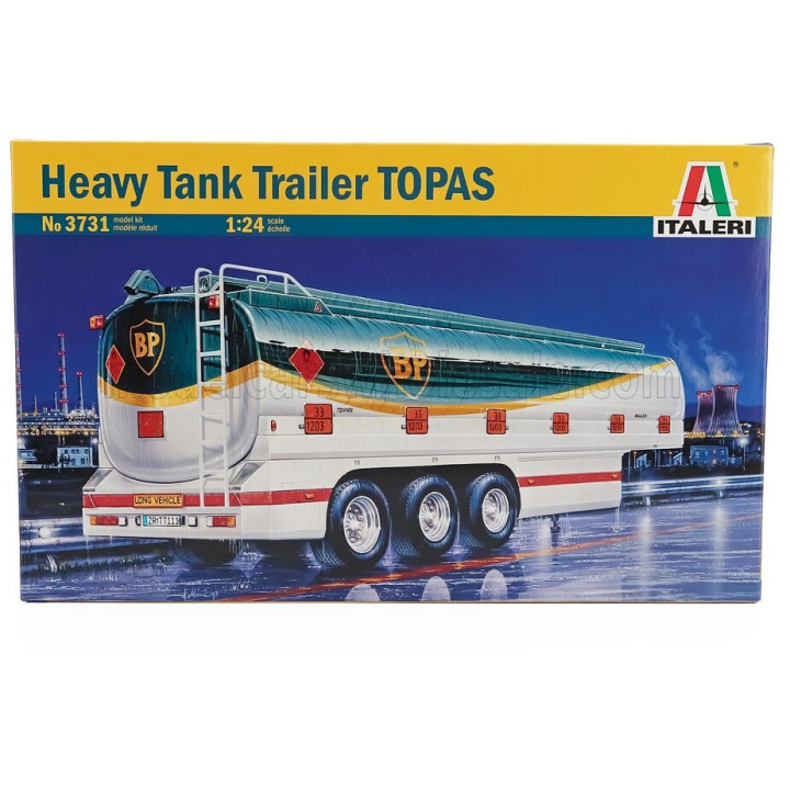 ITALERI ACCESSORIES HEAVY TANK TRAILER TOPAS BP 2000 1/24