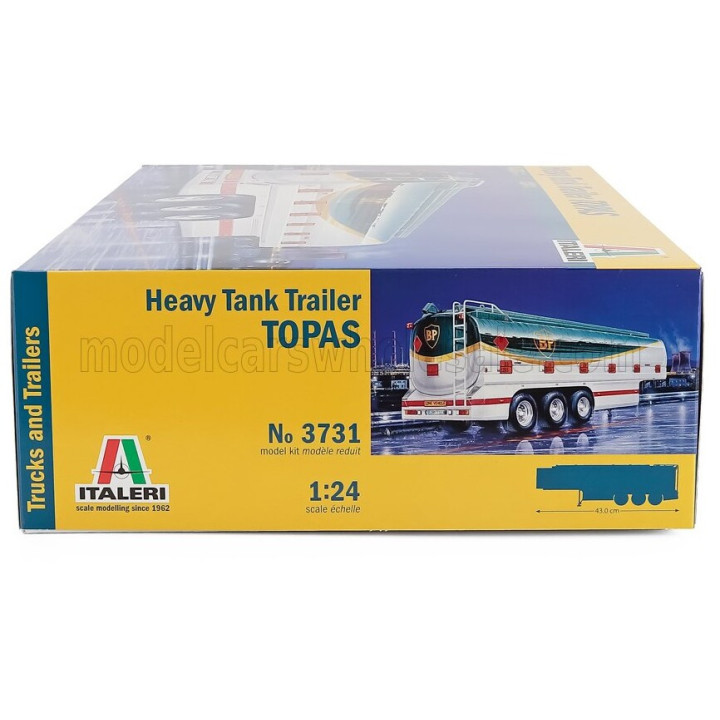ITALERI ACCESSORIES HEAVY TANK TRAILER TOPAS BP 2000 1/24
