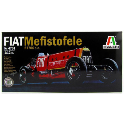ITALERI FIAT MEFISTOFELE 1924 RECORD 12 LUGLIO 234.98Km/h SIR.ERNEST ELDRIDGE 1/12