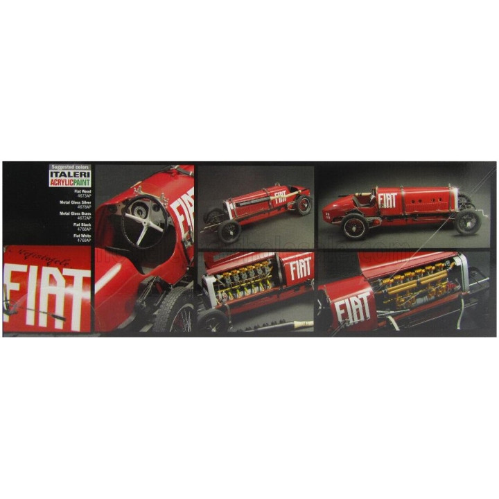 ITALERI FIAT MEFISTOFELE 1924 RECORD 12 LUGLIO 234.98Km/h SIR.ERNEST ELDRIDGE 1/12