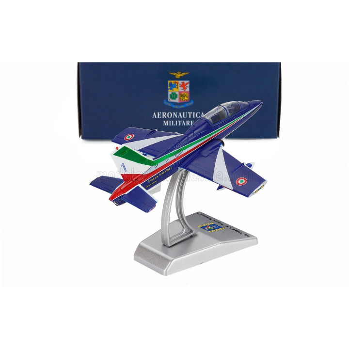 ITALERI AERMACCHI MB339A AIRPLANE LIVREA 2019 N 1 FRECCE TRICOLORI - ADDESTRAMENTO ACROBATICO ITALY - BLUE WHITE 1/100