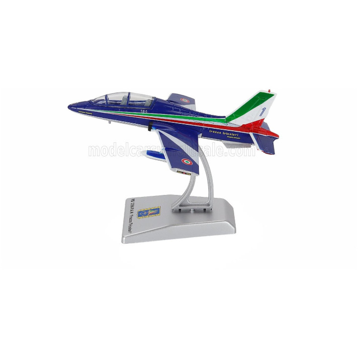 ITALERI AERMACCHI MB339A AIRPLANE LIVREA 2019 N 1 FRECCE TRICOLORI - ADDESTRAMENTO ACROBATICO ITALY - BLUE WHITE 1/100