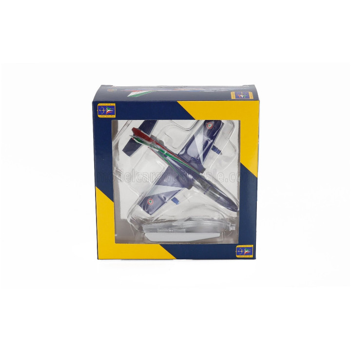 ITALERI AERMACCHI MB339A AIRPLANE LIVREA 2019 N 10 FRECCE TRICOLORI - ADDESTRAMENTO ACROBATICO ITALY - BLUE WHITE 1/100
