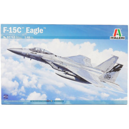 ITALERI McDONNEL DOUGLAS F-15C EAGLE MILITARY AIRPLANE 1986 1/48