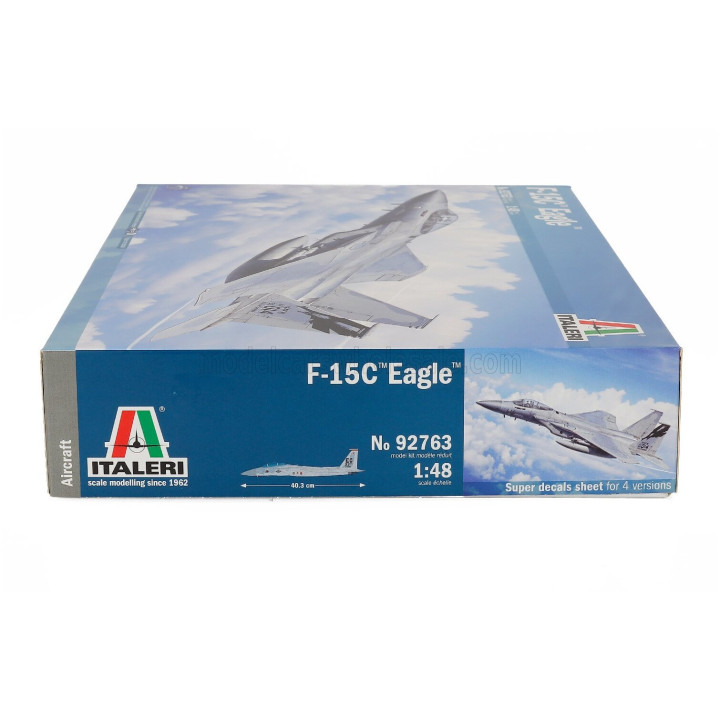 ITALERI McDONNEL DOUGLAS F-15C EAGLE MILITARY AIRPLANE 1986 1/48