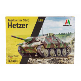 ITALERI TANK JAGDPANZER 38(t) HETZER GERMAN ARMY 1943 1/35