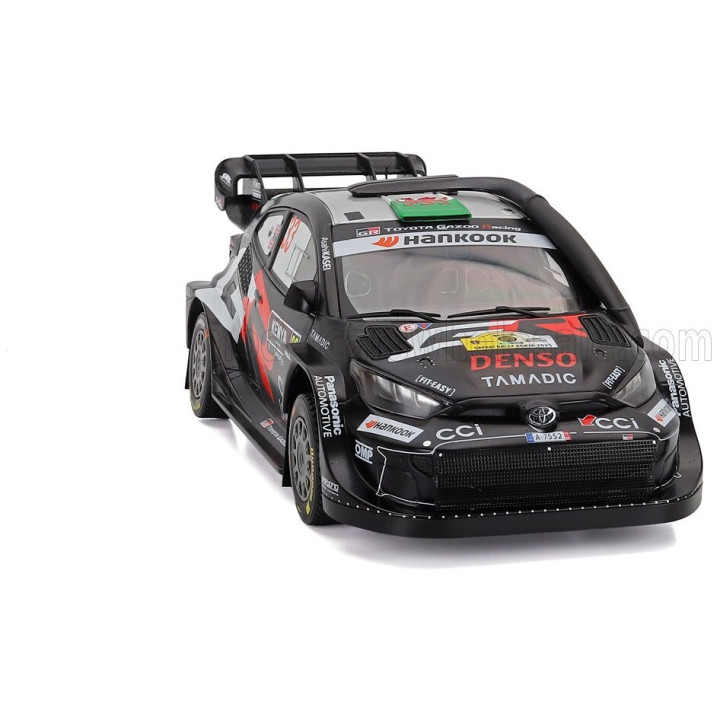 IXO MODELS TOYOTA YARIS GR RALLY1 HYBRID TEAM GAZOO RACING WRT N 33 WINNER RALLY KENYA SAFARI 2025 ELFYN EVANS - SCOTT MARTIN