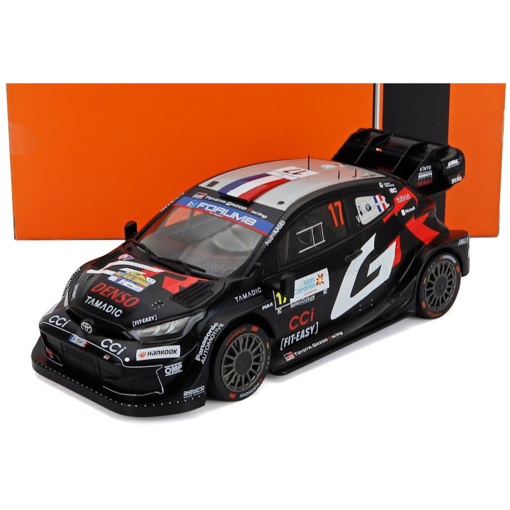 IXO MODELS TOYOTA YARIS GR RALLY1 HYBRID TEAM TOYOTA GAZOO RACING WRT N 17 2nd RALLY ISLAS CANARIAS 2025 SEBASTIEN OGIER