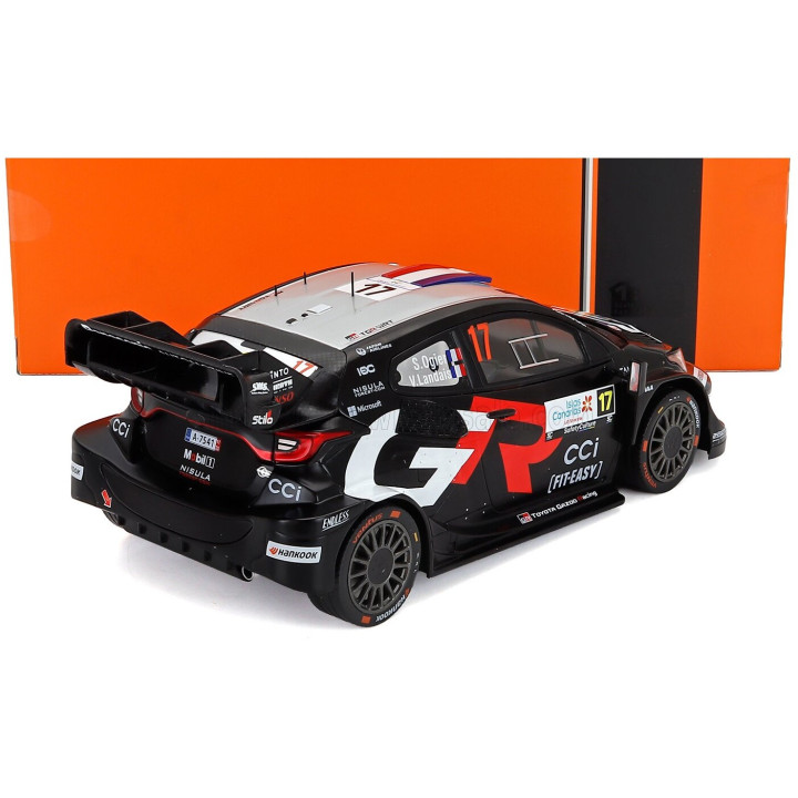 IXO MODELS TOYOTA YARIS GR RALLY1 HYBRID TEAM TOYOTA GAZOO RACING WRT N 17 2nd RALLY ISLAS CANARIAS 2025 SEBASTIEN OGIER