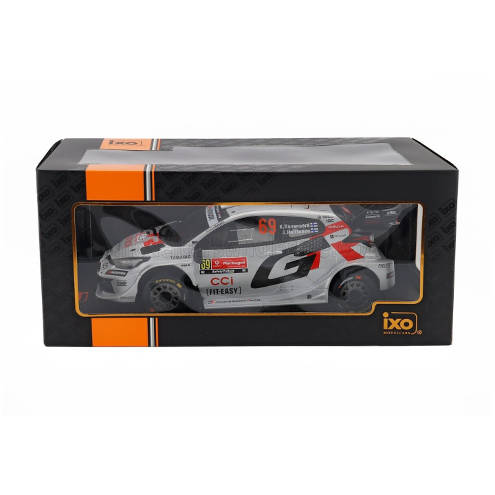 IXO MODELS TOYOTA YARIS GR HYBRID RALLY1 TEAM TOYOTA GAZOO RACING WRT N 69 3rd RALLY PORTUGAL 2025 KALLE ROVANPERA - JONNE