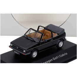 IXO MODELS VOLKSWAGEN GOLF MKI CABRIO 1979 - BLACK 1/43