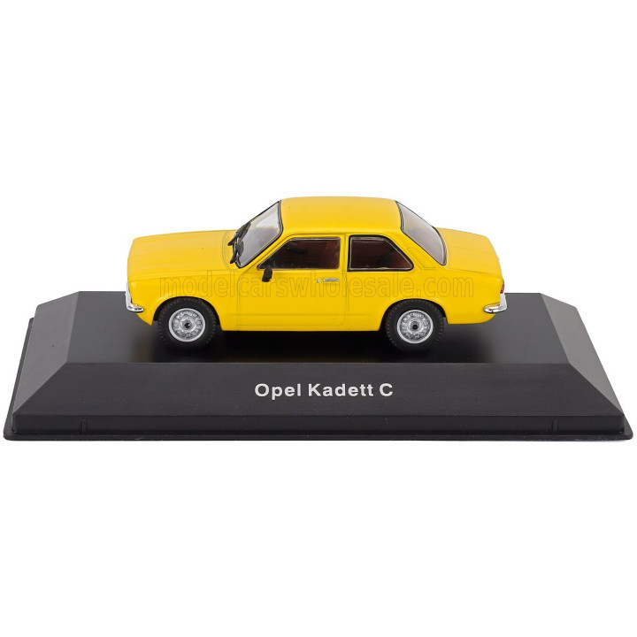 IXO MODELS OPEL KADETT C COUPE 1973 - YELLOW 1/43