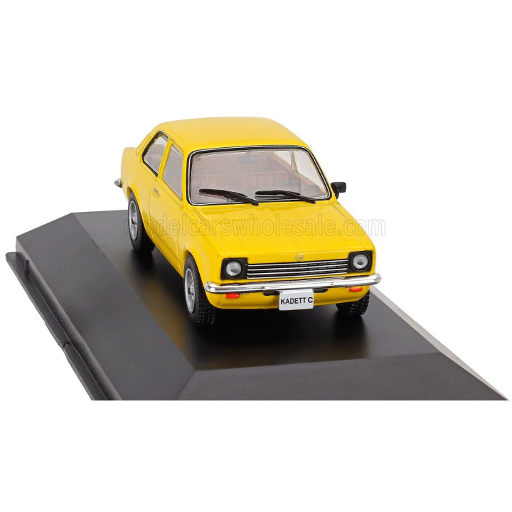 IXO MODELS OPEL KADETT C COUPE 1973 - YELLOW 1/43