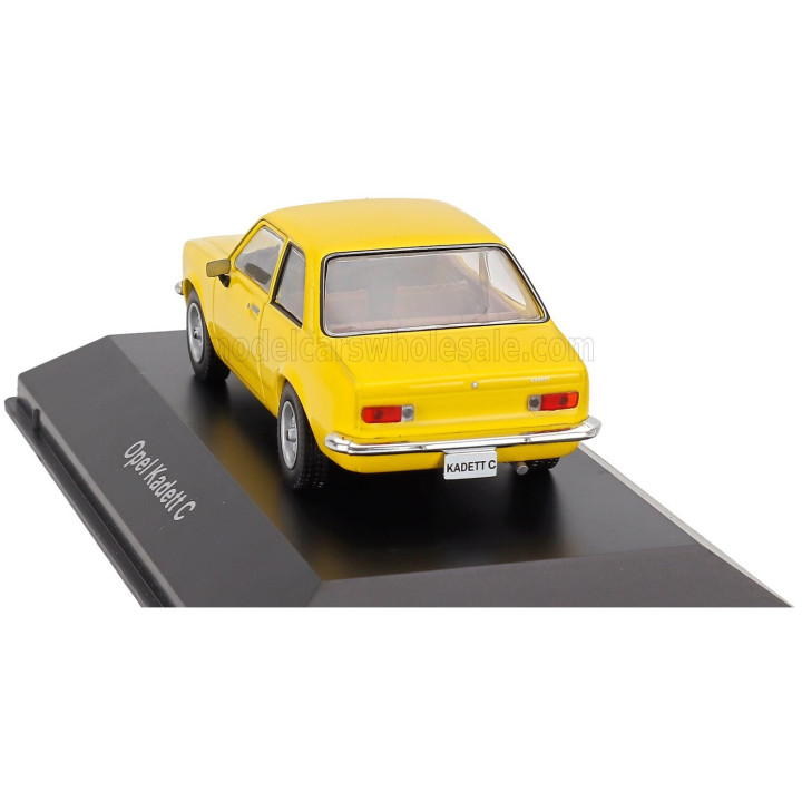 IXO MODELS OPEL KADETT C COUPE 1973 - YELLOW 1/43