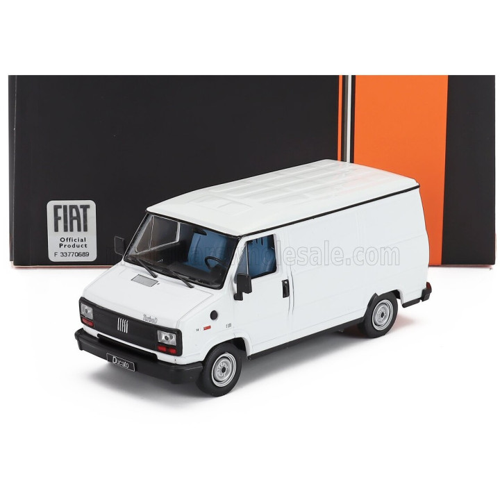 IXO MODELS FIAT DUCATO VAN 1982 - WHITE 1/43