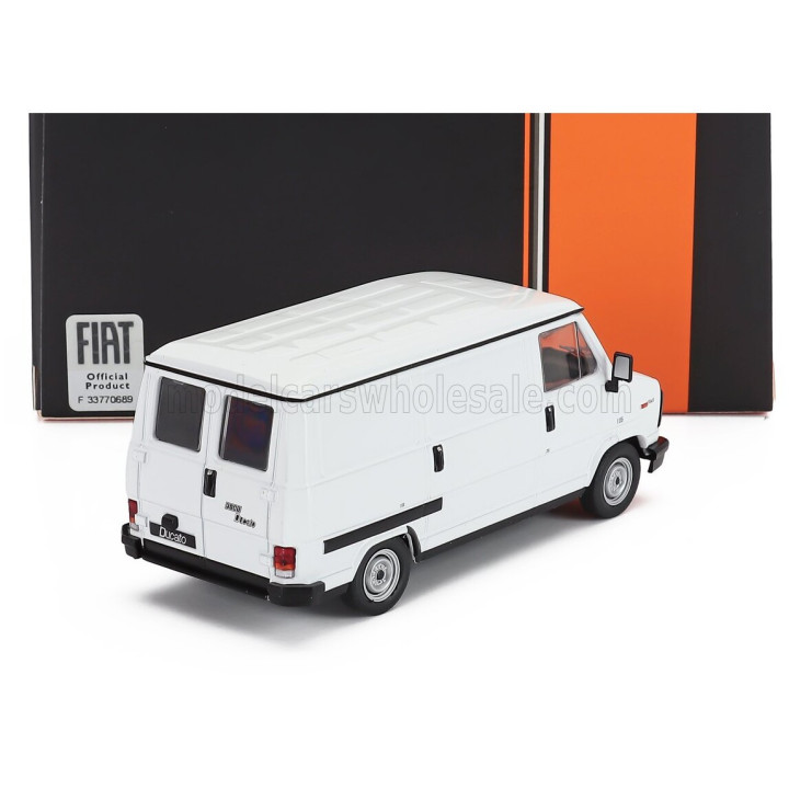 IXO MODELS FIAT DUCATO VAN 1982 - WHITE 1/43