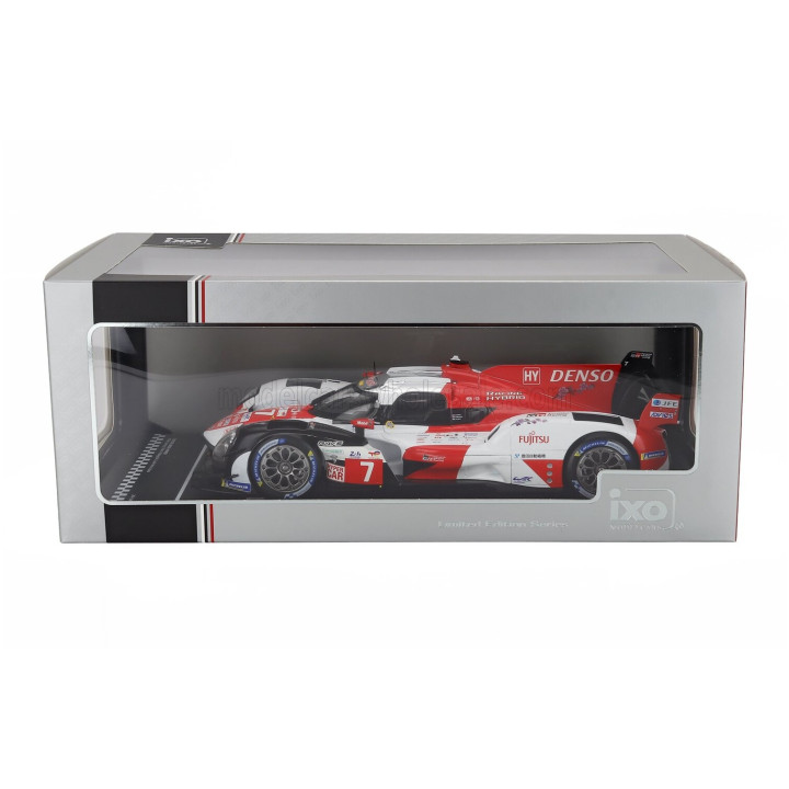 IXO MODELS TOYOTA GR010 3.5L V6 TWIN TURBO HYBRID TEAM GAZOO RACING N 7 24h LE MANS 2023 MIKE CONWAY - KAMUI KOBAYASHI - JOSE