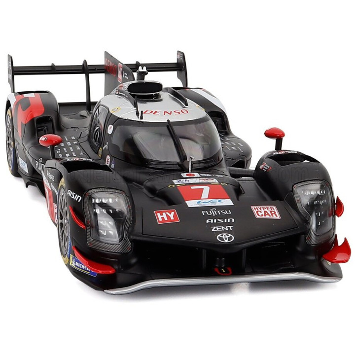 IXO MODELS TOYOTA GR010 3.5L V6 TURBO HYBRID TEAM GAZOO RACING N 7 2nd 24h LE MANS 2024 KAMUI KOBAYASHI - JOSE MARIA LOPEZ