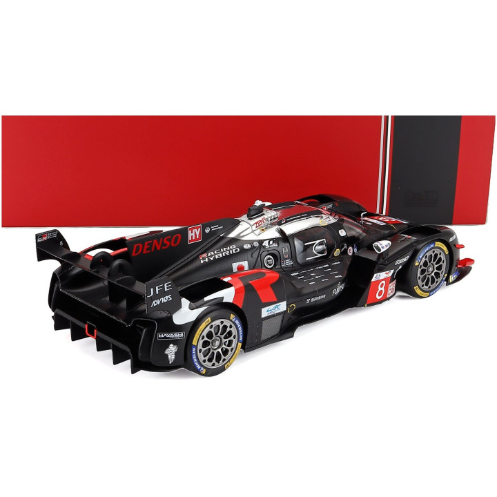 IXO MODELS TOYOTA GR010 3.5L V6 TWIN TURBO HYBRID TEAM GAZOO RACING N 8 24h LE MANS 2025 SEBASTIAN BUEMI - BRENDON HARTLEY