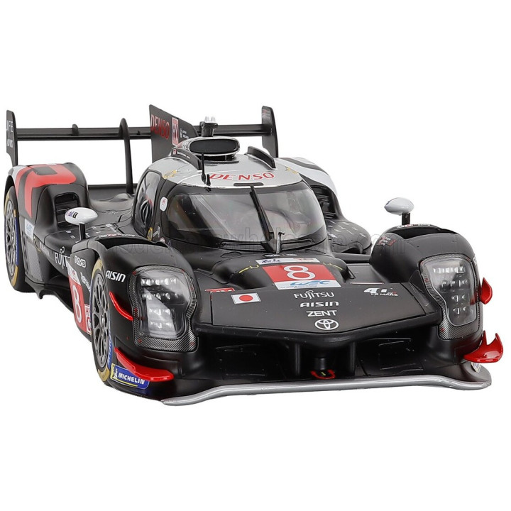 IXO MODELS TOYOTA GR010 3.5L V6 TWIN TURBO HYBRID TEAM GAZOO RACING N 8 24h LE MANS 2025 SEBASTIAN BUEMI - BRENDON HARTLEY
