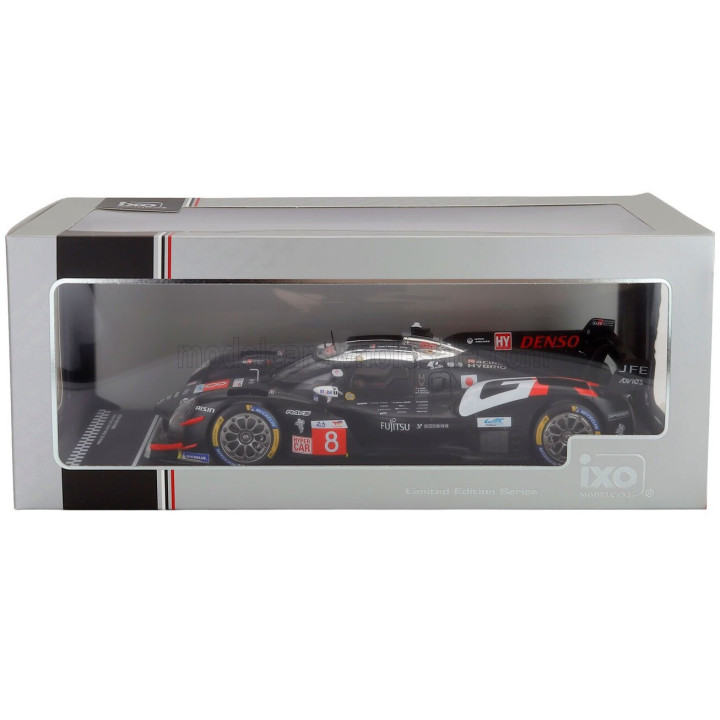 IXO MODELS TOYOTA GR010 3.5L V6 TWIN TURBO HYBRID TEAM GAZOO RACING N 8 24h LE MANS 2025 SEBASTIAN BUEMI - BRENDON HARTLEY