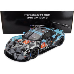 IXO MODELS PORSCHE 911 991 RSR TEAM DEMPSEY PROTON RACING N 77 WINNER LMGTE AM 24h LE MANS 2018 MATT CAMPBELL - CHRISTIAN RIED