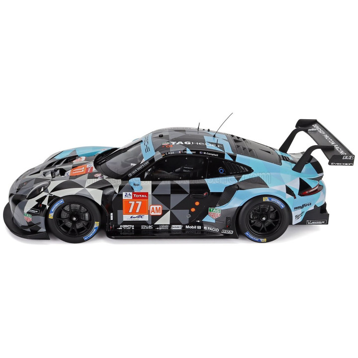 IXO MODELS PORSCHE 911 991 RSR TEAM DEMPSEY PROTON RACING N 77 WINNER LMGTE AM 24h LE MANS 2018 MATT CAMPBELL - CHRISTIAN RIED