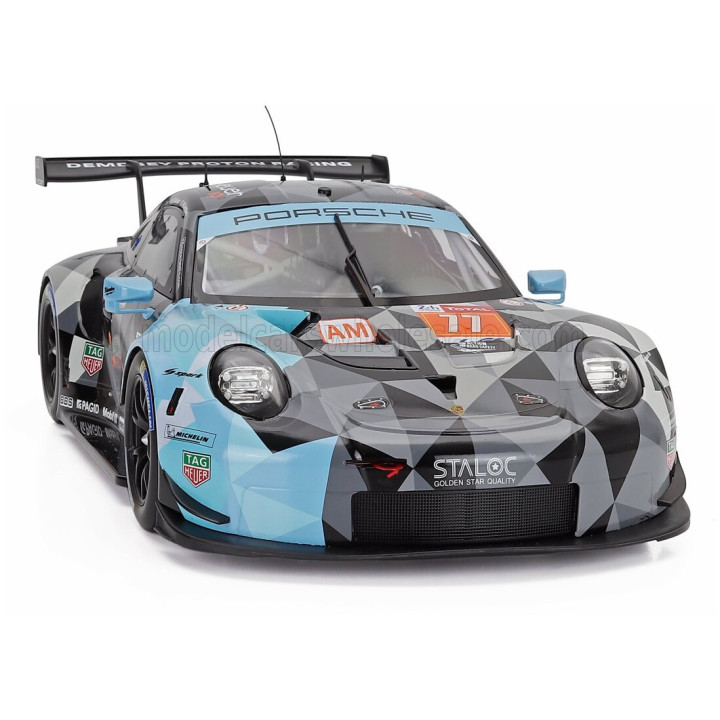IXO MODELS PORSCHE 911 991 RSR TEAM DEMPSEY PROTON RACING N 77 WINNER LMGTE AM 24h LE MANS 2018 MATT CAMPBELL - CHRISTIAN RIED