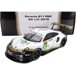 IXO MODELS PORSCHE 911 991 RSR 4.0L TEAM PORSCHE N 92 24h LE MANS 2019 MICHAEL CHRISTENSEN - KEVIN ESTRE - LAURENS VANTHOOR