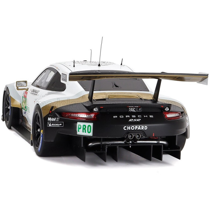 IXO MODELS PORSCHE 911 991 RSR 4.0L TEAM PORSCHE N 92 24h LE MANS 2019 MICHAEL CHRISTENSEN - KEVIN ESTRE - LAURENS VANTHOOR
