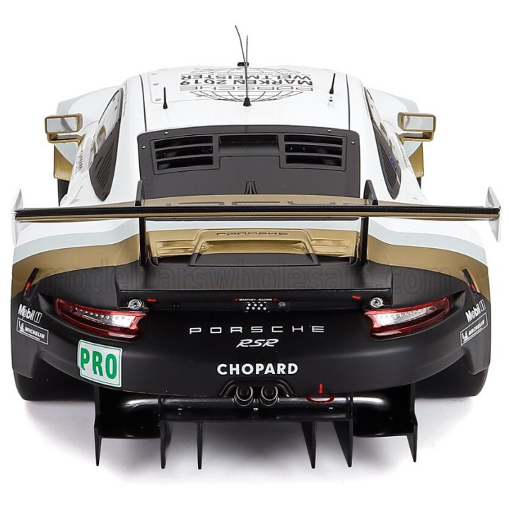 IXO MODELS PORSCHE 911 991 RSR 4.0L TEAM PORSCHE N 92 24h LE MANS 2019 MICHAEL CHRISTENSEN - KEVIN ESTRE - LAURENS VANTHOOR