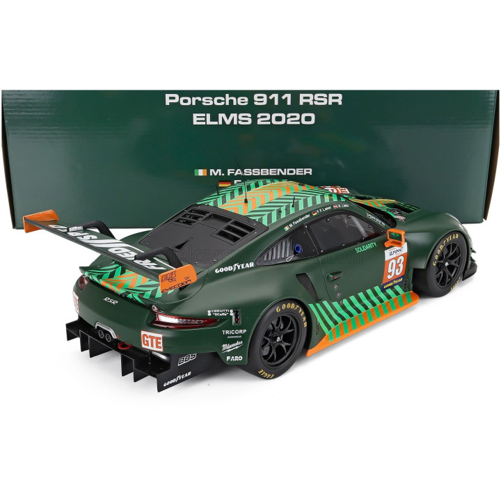 IXO MODELS PORSCHE 911 991 RSR TEAM PROTON COMPETITION RACING N 93 ELMS (EUROPEAN LE MANS SERIES) 2020 MICHAEL FASSBENDER