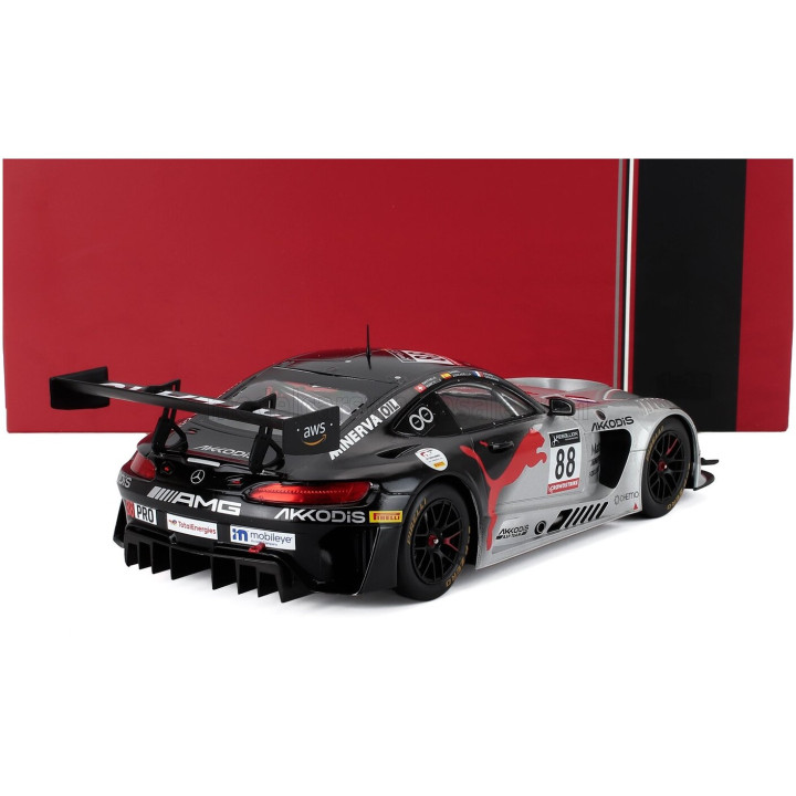 IXO MODELS MERCEDES BENZ GT3 AMG 6.2L V8 TEAM AKKODIS ASP N 88 WINNER 24h SPA 2022 RAFFAELE MARCIELLO - DANIEL JUNCADELLA