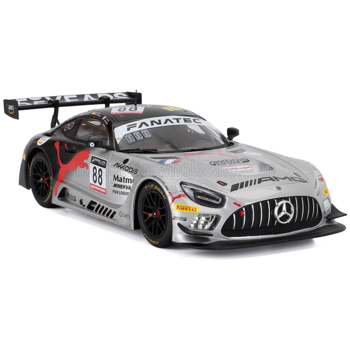 IXO MODELS MERCEDES BENZ GT3 AMG 6.2L V8 TEAM AKKODIS ASP N 88 WINNER 24h SPA 2022 RAFFAELE MARCIELLO - DANIEL JUNCADELLA