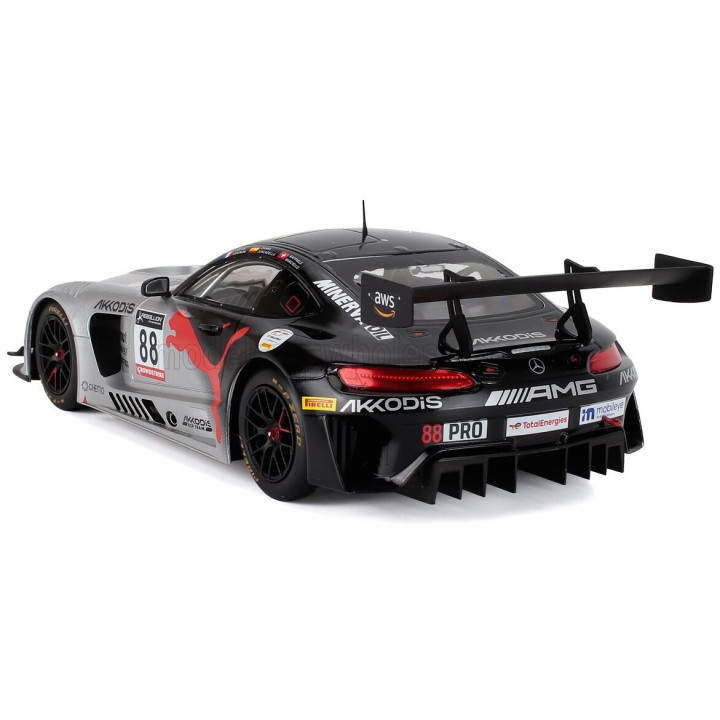 IXO MODELS MERCEDES BENZ GT3 AMG 6.2L V8 TEAM AKKODIS ASP N 88 WINNER 24h SPA 2022 RAFFAELE MARCIELLO - DANIEL JUNCADELLA