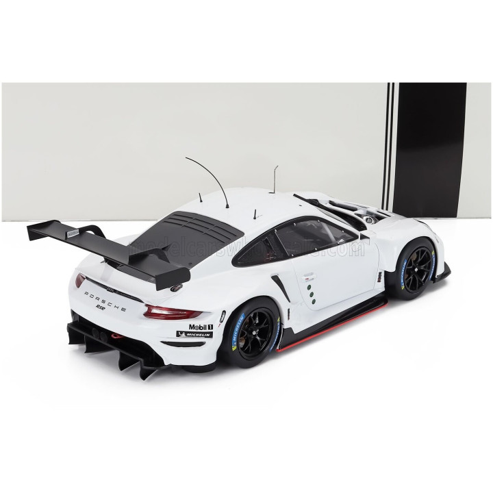 IXO MODELS PORSCHE 911 991-2 RSR-19 PLAIN BODY COUPE 2022 - WHITE 1/18