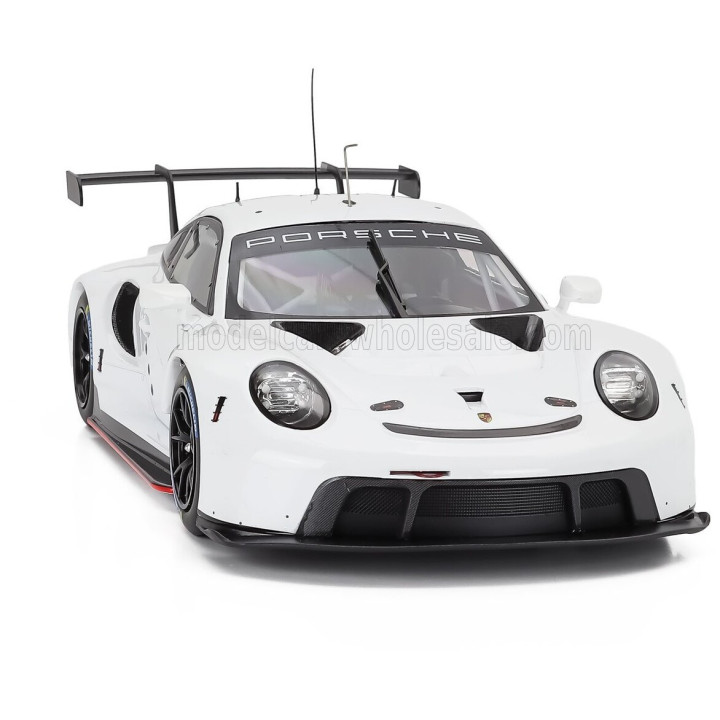IXO MODELS PORSCHE 911 991-2 RSR-19 PLAIN BODY COUPE 2022 - WHITE 1/18