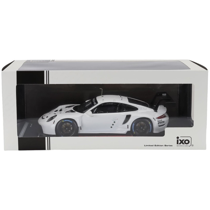 IXO MODELS PORSCHE 911 991-2 RSR-19 PLAIN BODY COUPE 2022 - WHITE 1/18