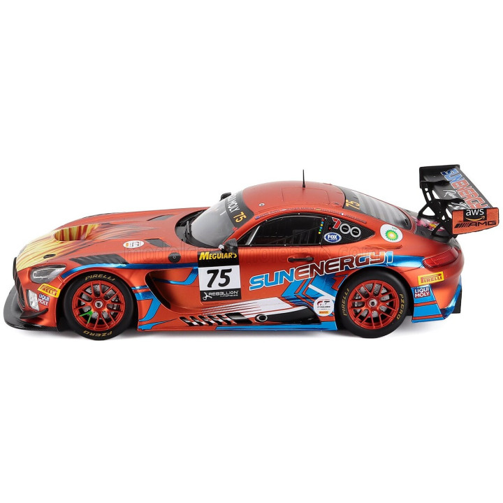 IXO MODELS MERCEDES BENZ AMG GT3 TEAM SUN ENERGY 1 RACING N 75 WINNER 12h BATHURST 2022 LUCA STOLZ - JULES GOUNON - KENNY HABUL