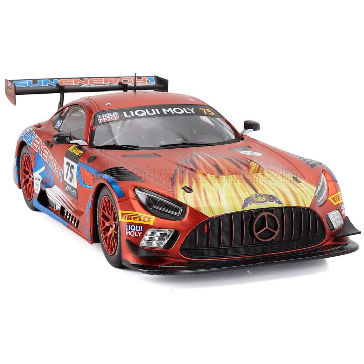 IXO MODELS MERCEDES BENZ AMG GT3 TEAM SUN ENERGY 1 RACING N 75 WINNER 12h BATHURST 2022 LUCA STOLZ - JULES GOUNON - KENNY HABUL