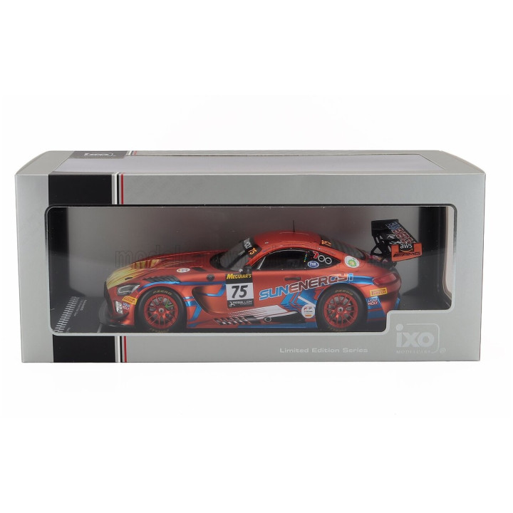 IXO MODELS MERCEDES BENZ AMG GT3 TEAM SUN ENERGY 1 RACING N 75 WINNER 12h BATHURST 2022 LUCA STOLZ - JULES GOUNON - KENNY HABUL