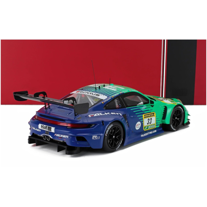 IXO MODELS PORSCHE 911 992 GT3 R TEAM FALKEN MOTORSPORTS N 33 24h NURBURGRING 2024 JULIEN ANDLAUER - KLAUS BACHLER - SVEN