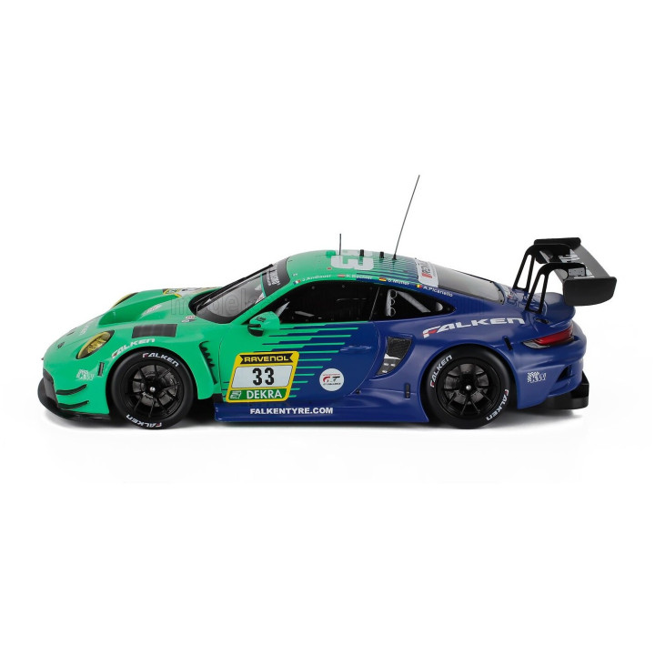 IXO MODELS PORSCHE 911 992 GT3 R TEAM FALKEN MOTORSPORTS N 33 24h NURBURGRING 2024 JULIEN ANDLAUER - KLAUS BACHLER - SVEN